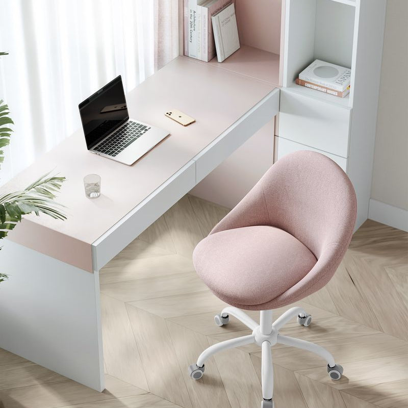 Draaistoel zonder Armleuningen - Compacte Bureaustoel - 360° Verstelbare Stoel - De Vries Meubels