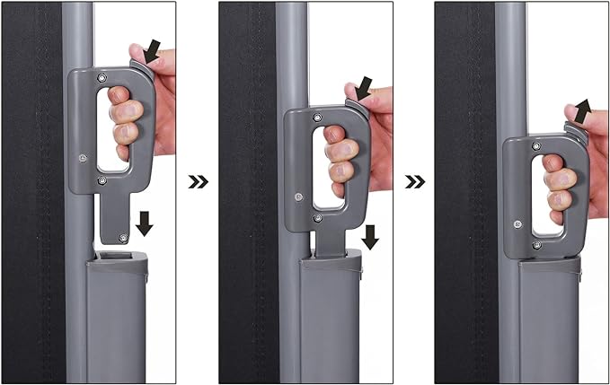 Dubbele Tuinscherm - Uitschuifbaar Zijluifel - Windscherm - Balkon - Tuin - 6 meter - De Vries Meubels