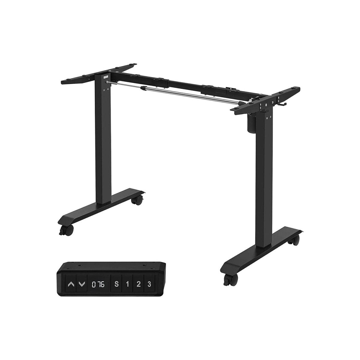 Elektrisch Verstelbare Bureau Onderstel - Sta Bureau Poten - In hoogte verstelbaar Bureau - De Vries Meubels