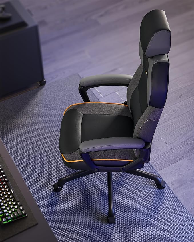 Ergonomische Gamingstoel - Bureaustoel - Computerstoel - Verstelbare Hoofdsteun - De Vries Meubels