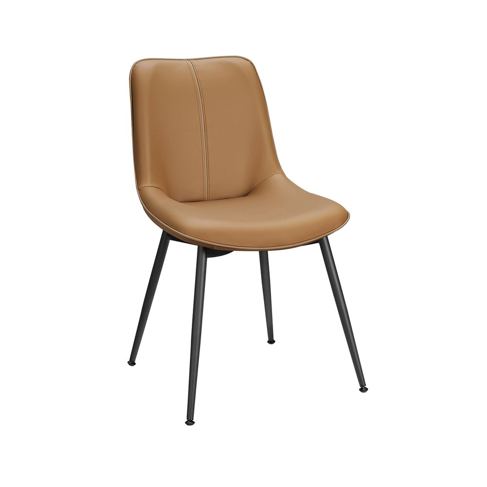 Moderne eetkamerstoel met rugleuning - Elegant en comfortabel - De Vries Meubels