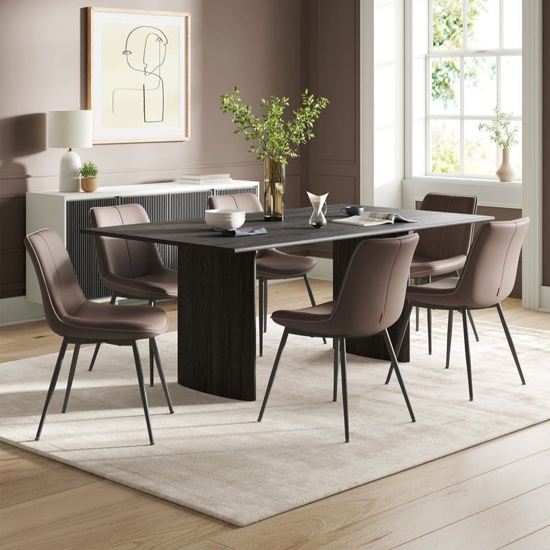 Moderne eetkamerstoel met rugleuning - Elegant en comfortabel - De Vries Meubels