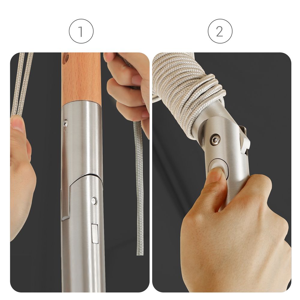 Parasol Kantelbaar - Tuin - 300 of 270 cm - De Vries Meubels