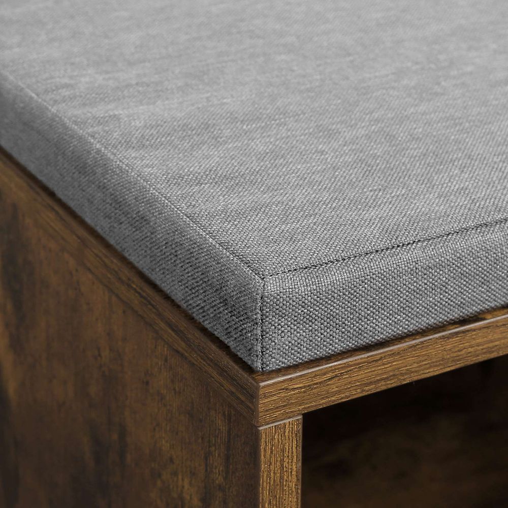 Schoenenbank met Opbergruimte - Schoenenrek met 10 Vakken - De Vries Meubels