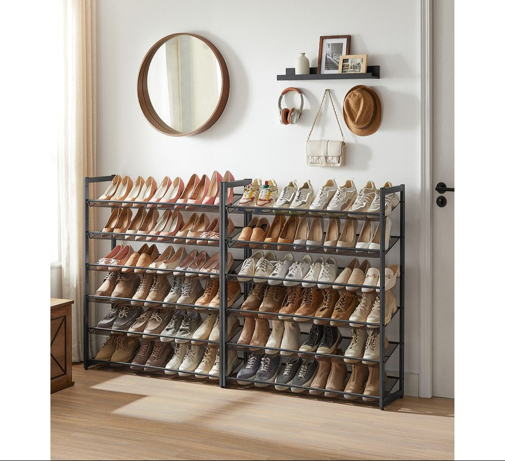 Schoenenrek 12 - laags - Stapelbaar Opbergrek - Schoenenorganizer - De Vries Meubels