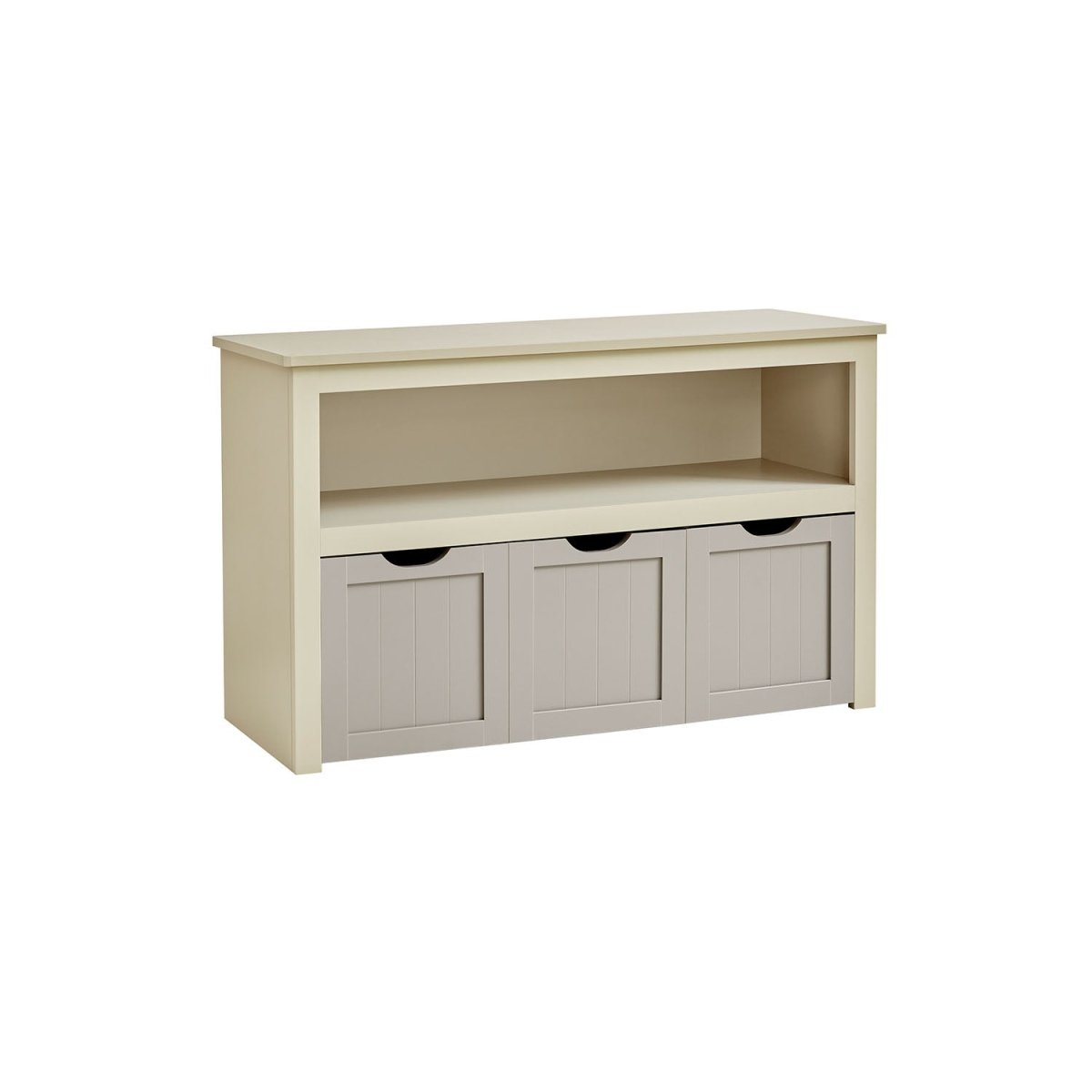 Speelgoedkast met 3 opbergbakken - stijlvol en praktisch - Kinderkamer - De Vries Meubels