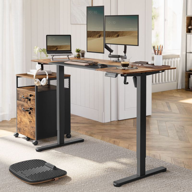 Verstelbaar Elektrisch Bureau Onderstel - In Hoogte Aanpasbaar Bureauframe met Geheugenfunctie - De Vries Meubels