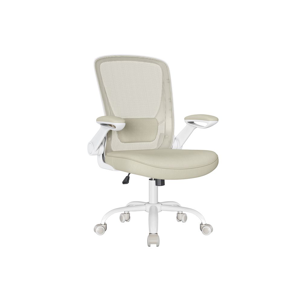 Chaise de Bureau avec Accoudoirs Réglables - Design Ergonomique - Dossier en Mesh